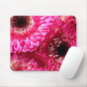 Pink Gerberas Muismat (Met muis)