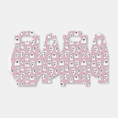 Pink Ghost Halloween Bedankdoosjes (Uitgevouwen)