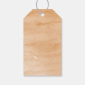 Pink Ghost Halloween Treat Cadeaulabel (Achterkant)