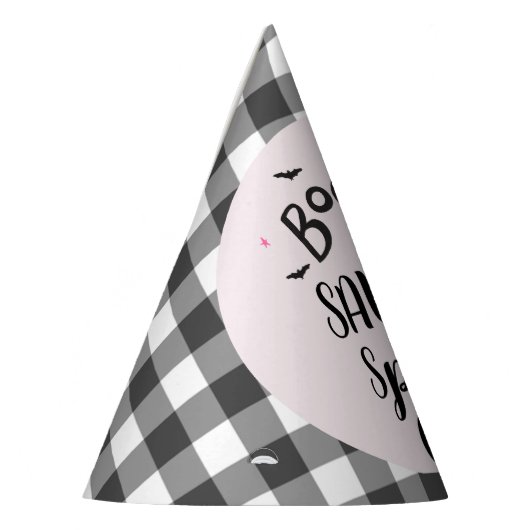 Pink Ghost Halloween Verjaardag Feesthoedjes (Links)