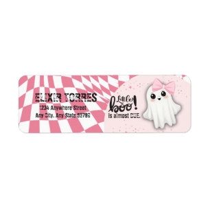 Pink Ghost Little Boo is bijna het gevolg van Baby Etiket