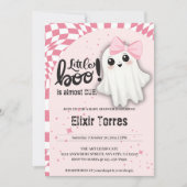 Pink Ghost Little Boo is bijna het gevolg van Baby Kaart (Voorkant)