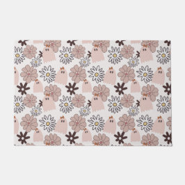 Pink Ghost Pattern Deurmat