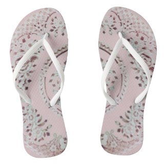 Pink Gibson Girl Teenslippers