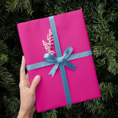 Pink Gift Wrap , Designer Gift Wrap,  Bright Solid Cadeaupapier