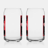 Pink Gin Blikvorm Glas (Rechts)