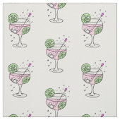 Pink Gin Glass Stof (Swatch)