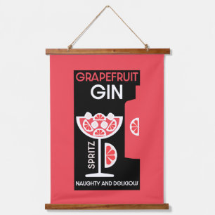 Pink Gin Hangend Wandkleed