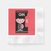 Pink Gin Servet (Voorkant)