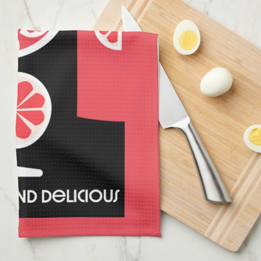 Pink Gin Theedoek (Quarter Fold)