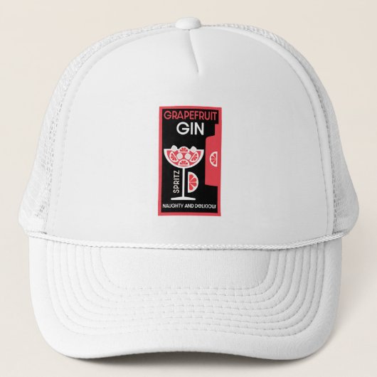 Pink Gin Trucker Pet (Voorkant)