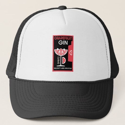 Pink Gin Trucker Pet (Voorkant)