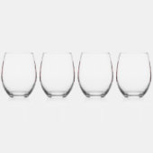 Pink Gin Wijnglas Zonder Voet (Links)