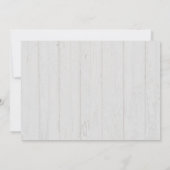 Pink Gingham Boerderij Theme Animal Girl Verjaarda Kaart (Achterkant)