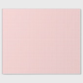 Pink Gingham Cadeaupapier (Vlak)
