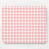 Pink Gingham Muismat (Voorkant)