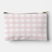 Pink Gingham Pink Bow Verjaardagsgunsten Etui (Achterkant)