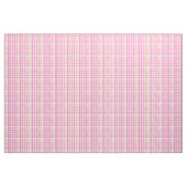 Pink gingham plaid zomer stof (Yard (91,4 cm))
