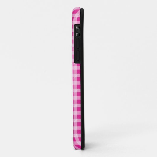 Pink Gingham Quilt Case-Mate iPhone Case (Achterkant/links)