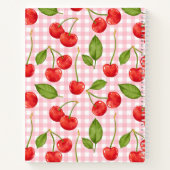 Pink Gingham & Red Cherry Picknick Recept Boek (Achterkant)