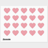 Pink Gingham Sticker – Gezellige en Schattigee vib (Vel)