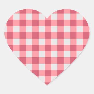 Pink Gingham Sticker – Gezellige en Schattigee vib