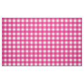 Pink Gingham Stof (Fat Quarter)