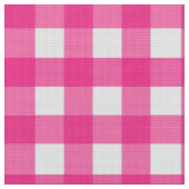 Pink Gingham Stof (Close Up)