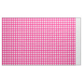 Pink Gingham Stof (Yard (91,4 cm))
