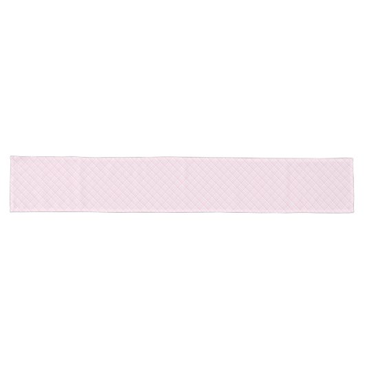 Pink Gingham Table Runner Classic Rustieke look Lange Tafelloper (Horizontaal)