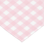 Pink Gingham Tafelkleed (Gekanteld)