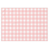Pink Gingham Tafelkleed (Voorkant (Horizontaal))