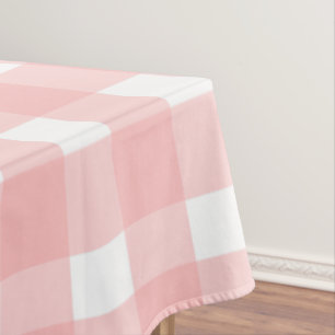 Pink Gingham Tafelkleed