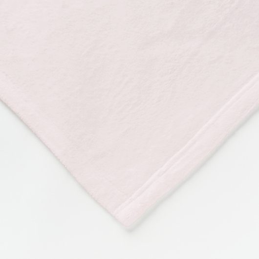 Pink Gingham Teddy Fleece Deken (Hoek)