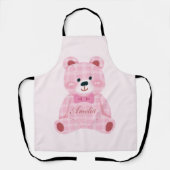 Pink Gingham Teddy Schort (Voorkant)
