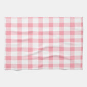 Pink Gingham Theedoek (Horizontaal)