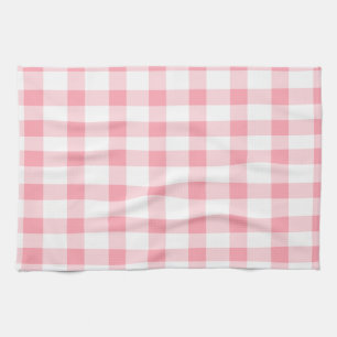 Pink Gingham Theedoek