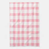 Pink Gingham Theedoek (Verticaal)
