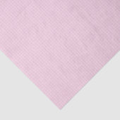 Pink Gingham Tissuepapier (Detail)
