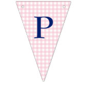 Pink Gingham Vlaggetjes (Derde vlag)