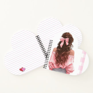 Pink Girl 2026 small Calendar Notitieboek