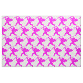 Pink Girl Angel Fabric Stof (Fat Quarter)