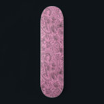 Pink Girly Boho Sketch Glitter Glam Monogram Persoonlijk Skateboard<br><div class="desc">Modern boho girly chic faux roze glitter met een gevlekt patroon. Monogram met jouw naam. Kijk naar het horizontale uitzicht en kijk in de rechteronderkant naar de jouw naam van het uitzicht. Fun zwart-roze design. Ideaal voor elke zijdelingse surfer tot straatrijden.</div>
