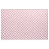 Pink Girly Checker Checkerboard Checkered Retro Stof (Fat Quarter)