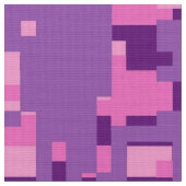 Pink Girly Digital Camo Camouflage Customizable Stof (Close Up)