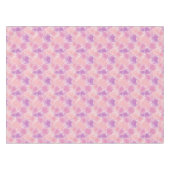 Pink Girly Hippy Roos Floral Pattern Tafelkleed (Voorkant (Horizontaal))