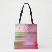 Pink Glam Boss Lady Tote Bag (Voorkant)