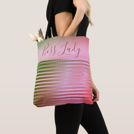 Pink Glam Boss Lady Tote Bag (Dichtbij)