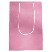Pink Glam Ombre Medium Cadeauzakje (Achterkant)