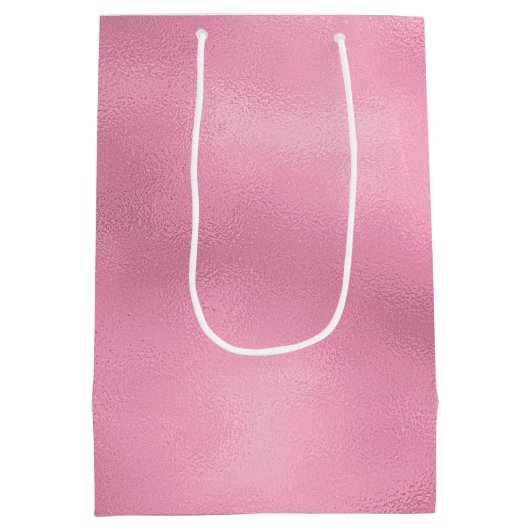 Pink Glam Ombre Medium Cadeauzakje (Achterkant)